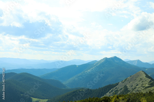 Beautiful mountain landscap...