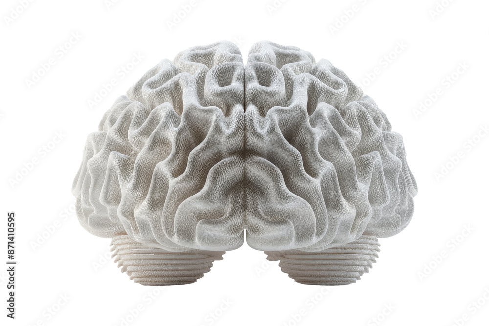 Human Brain Anatomy - Isolated 3D Model Human Brain Anatomy - Isolated 3D Model