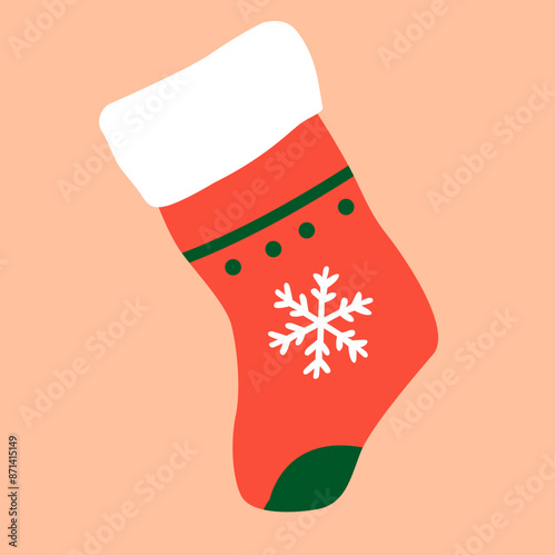 christmast flat vector illustration
