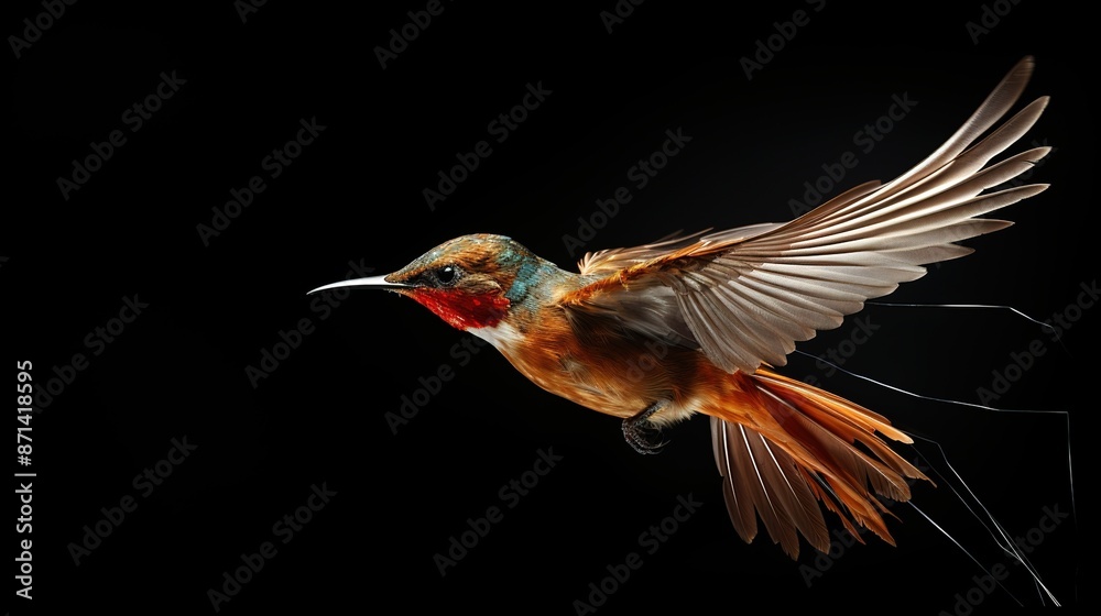 Fototapeta premium hummingbird in flight