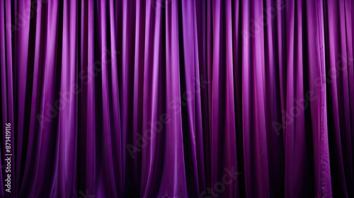 luxurious purple curtain background