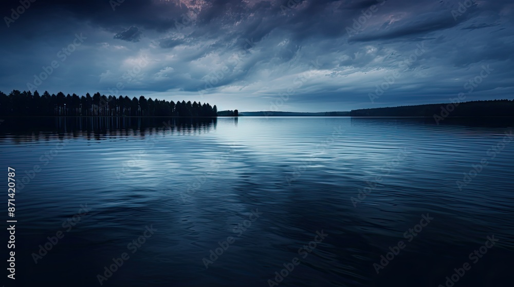 Fototapeta premium peaceful dark water texture