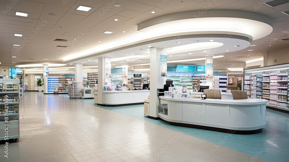Obraz premium display healthcare lighting