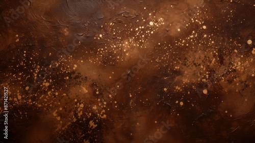 speckled chocolate brown background