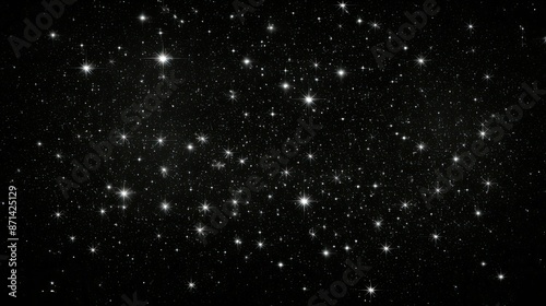 Wallpaper Mural universe numbered stars Torontodigital.ca