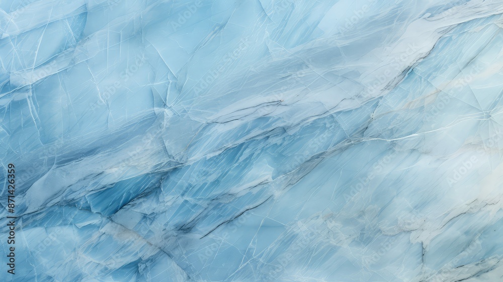 Obraz premium natural light blue marble background