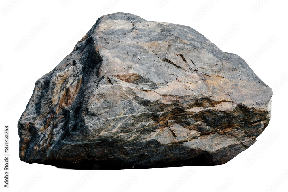 stone isolated on transparent background 