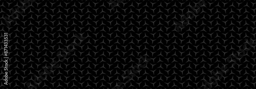 Wallpaper Mural 3-pointed star pattern, gray and black background, Geometric lines, alternating tile floors, Illustration, vector, Geometry, geometric, orderly arrangement, banner, website. Torontodigital.ca