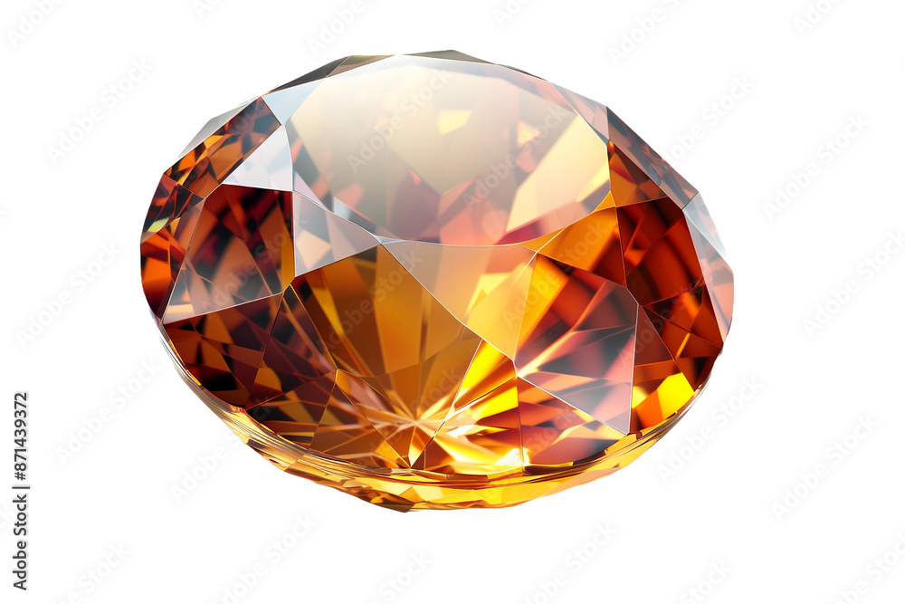 topaz gemstone isolated on transparent background topaz gemstone isolated on transparent background