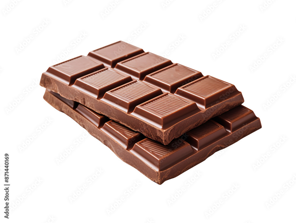 a stack of chocolate bars a stack of chocolate bars