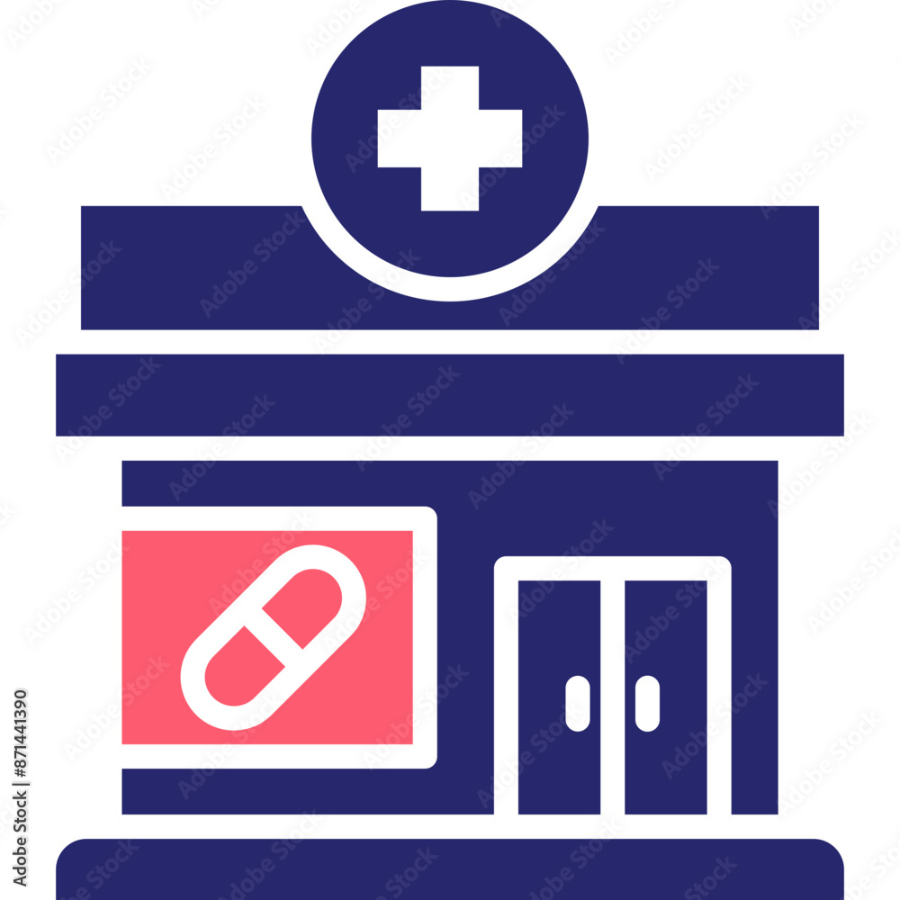 Obraz premium Pharmacy Icon