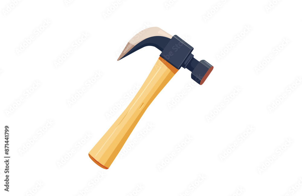 Colorful hammer icon isolated on white background. Colorful hammer icon isolated on white background.