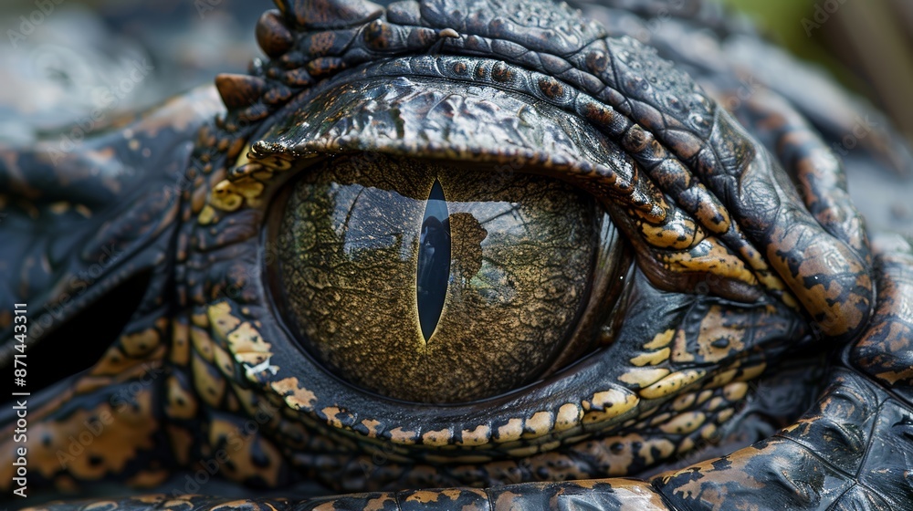 Close-up of Crocodiles Eye Close-up of Crocodiles Eye