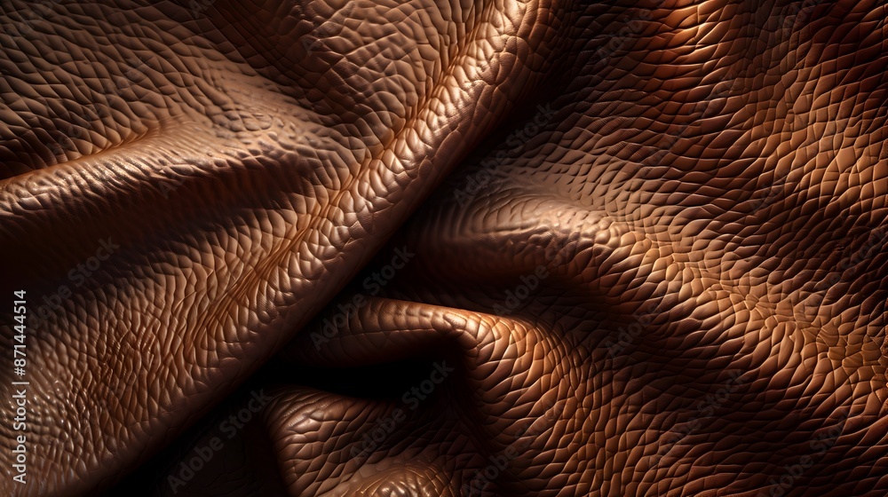 Brown Leather Texture with Fine Grain and Natural Imperfections for Luxury Designs Brown Leather Texture with Fine Grain and Natural Imperfections for Luxury Designs