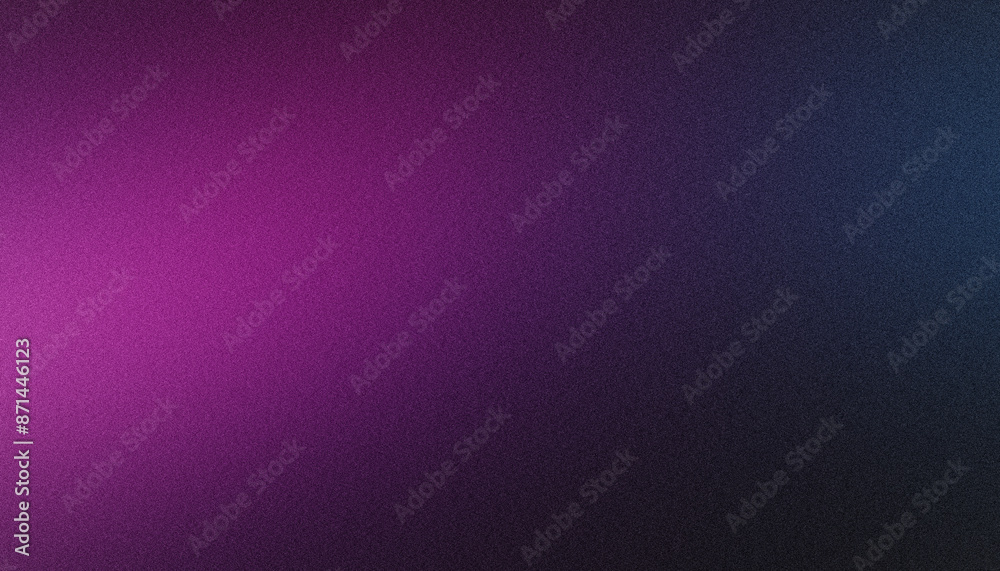 Grainy texture on a purple and blue gradient background Grainy texture on a purple and blue gradient background