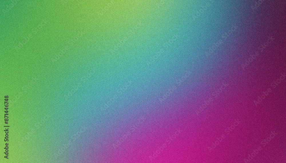 Abstract background showing gradient from green to purple with grainy texture, ideal for editing projects Abstract background showing gradient from green to purple with grainy texture, ideal for editing projects