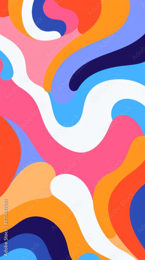 Abstract Colorful Swirling Pattern Wallpaper Abstract Colorful Swirling Pattern Wallpaper