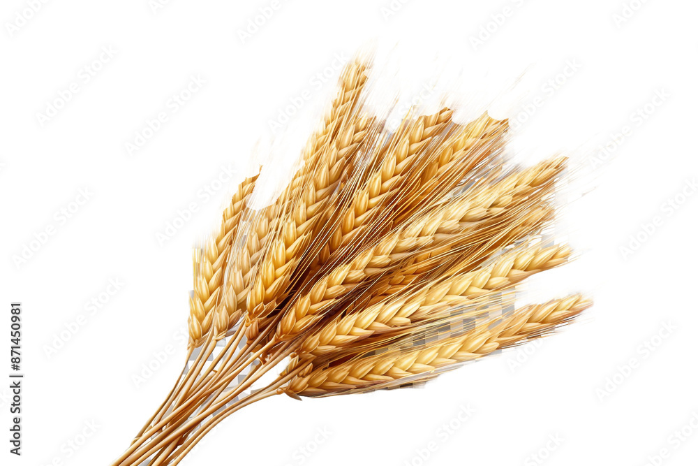 wheat ears isolated on transparent background wheat ears isolated on transparent background