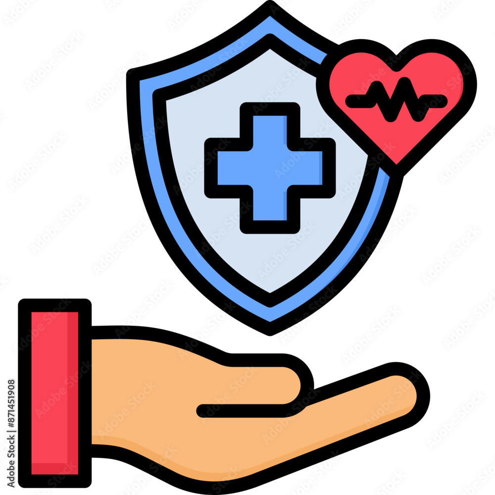 Obraz premium Health Insurance Icon