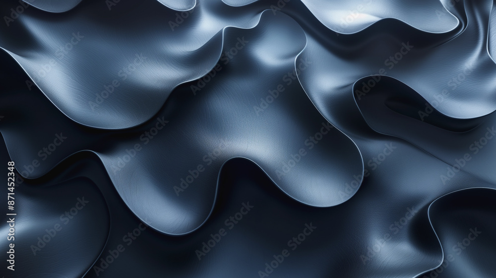Abstract curvy waves pattern, dark slate gray, ash gray, dark gray, minimalist background, modern design, unobtrusive illustration, seamless texture, high-resolution Abstract curvy waves pattern, dark slate gray, ash gray, dark gray, minimalist background, modern design, unobtrusive illustration, seamless texture, high-resolution