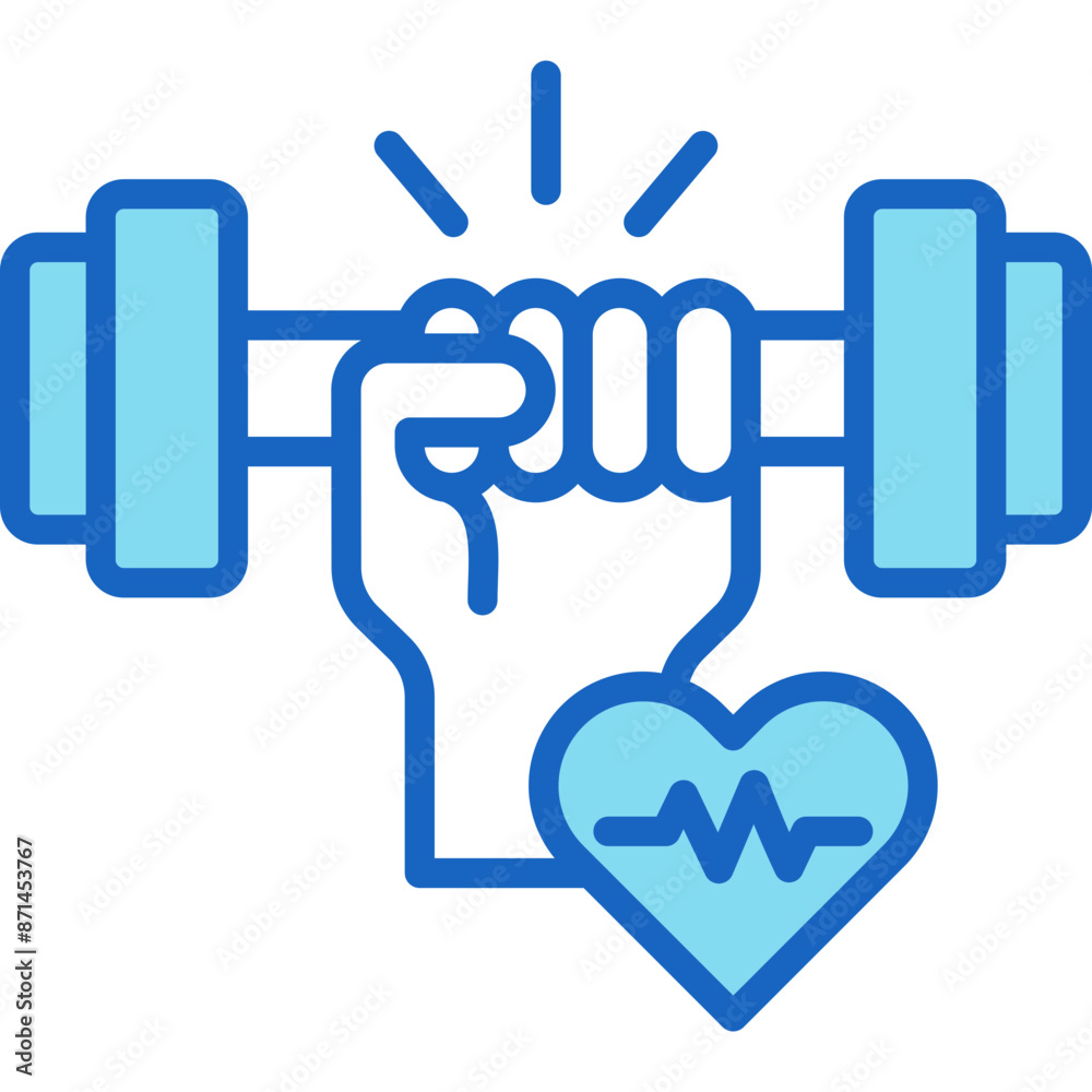 Obraz premium Exercise Icon