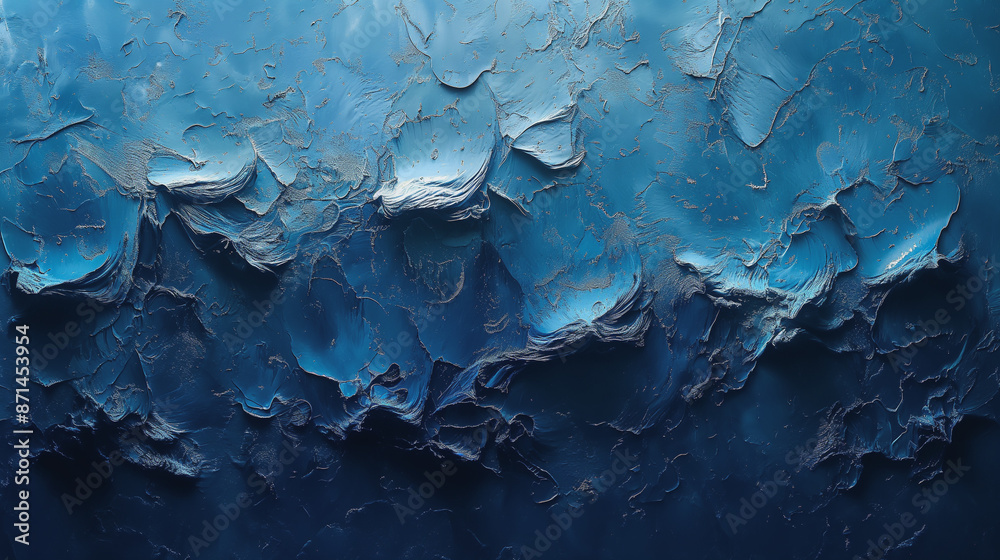 paint textures of aged, blue paint on a weathered concrete wall paint textures of aged, blue paint on a weathered concrete wall