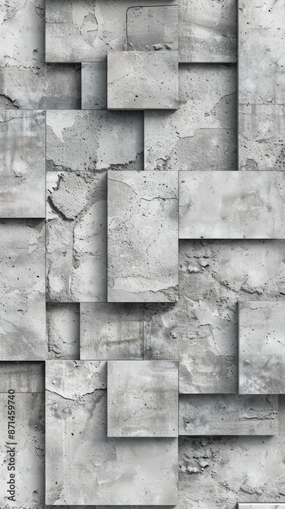 Abstract Concrete Block Wallpaper Design Abstract Concrete Block Wallpaper Design