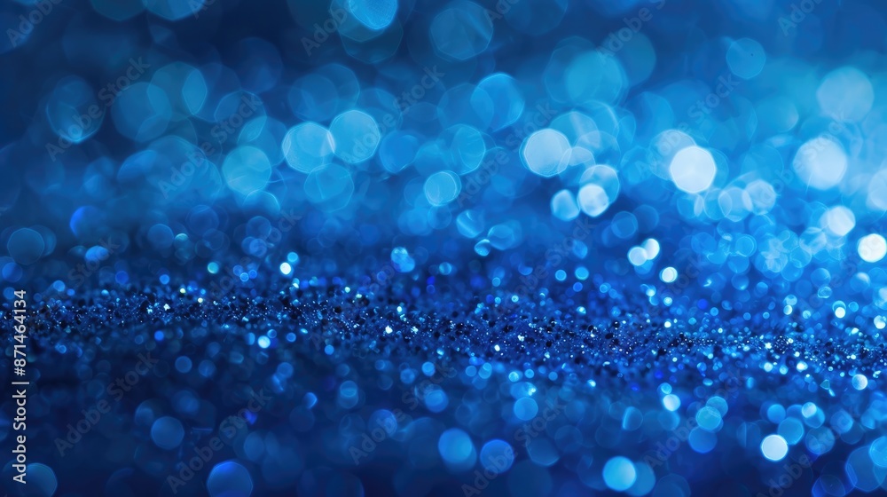 Abstract Wallpaper with Blue Wax Granules Abstract Wallpaper with Blue Wax Granules