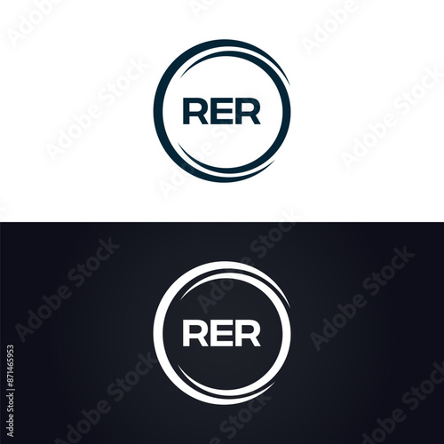  RER logo. R E R design. White RER letter. RER, R E R letter logo design. Initial letter RER linked circle uppercase monogram logo. R E R letter logo vector design. top logo, Most Recent, Featured,