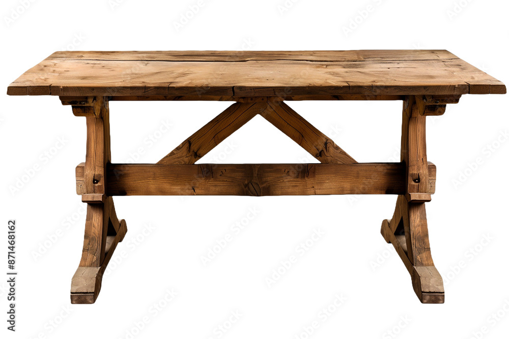 wooden table isolated on transparent background wooden table isolated on transparent background