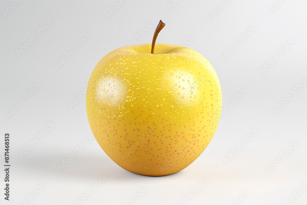 yellow apple isolated on transparent background yellow apple isolated on transparent background