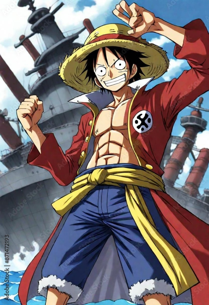 Obraz premium illustration of a pirate