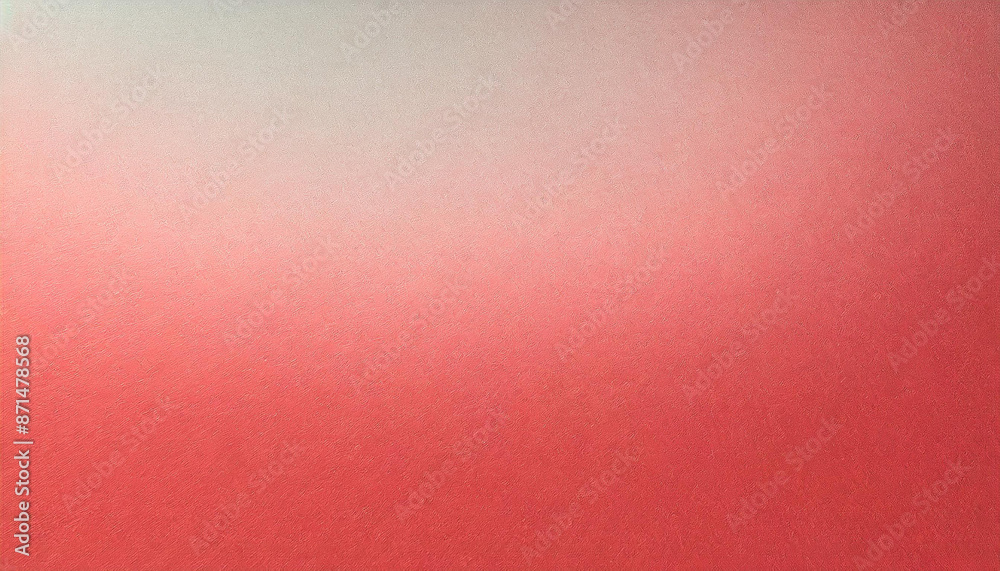 Fototapeta premium abstract light red background grainy noise, minimalistic texture pastel color, banner wallpaper with copy space, for product presentation, web design