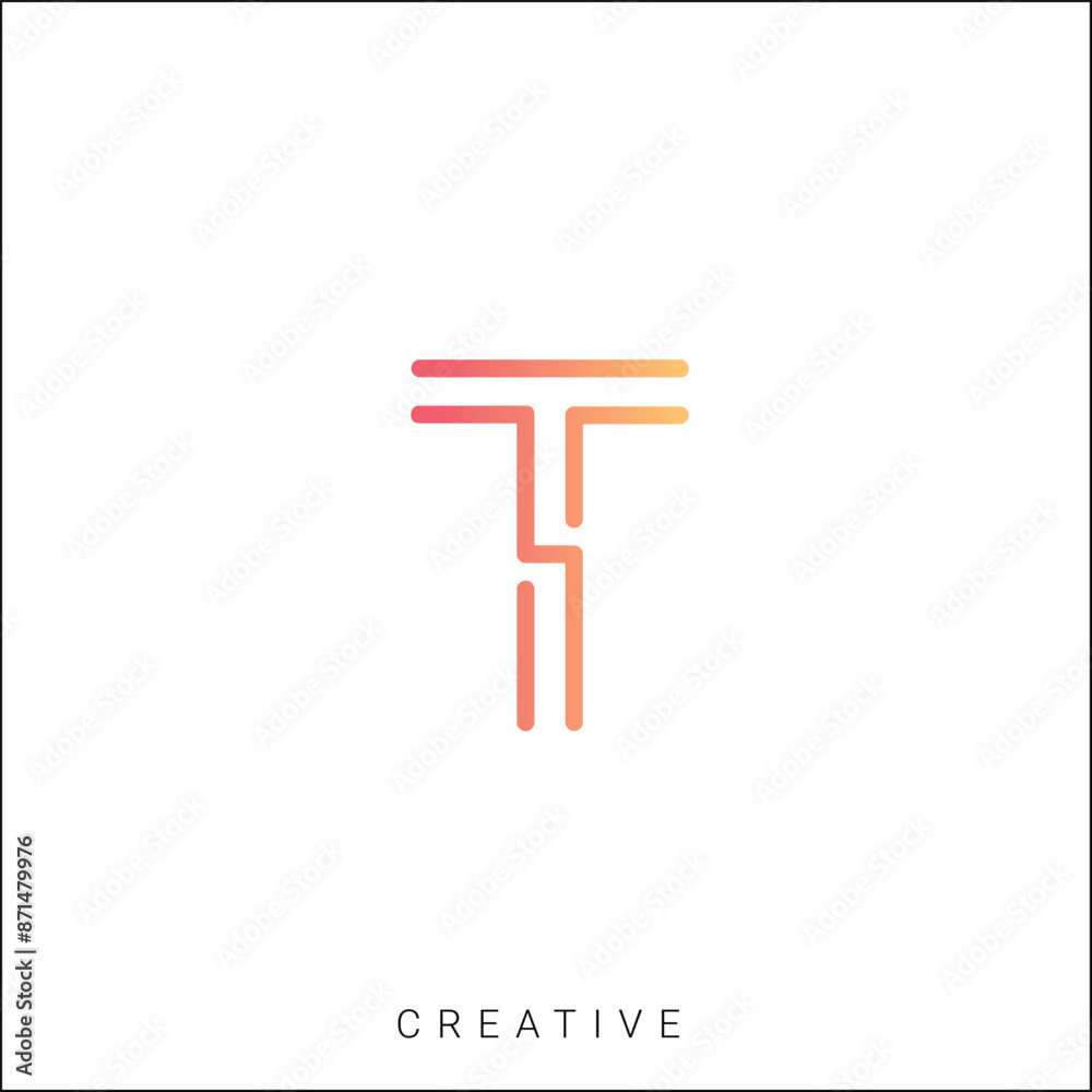 T Creative Latter Logo Design. By Custom Branding Logo. Creative Logo Design. Logo Template. Vector illustration. Modern Design. Monogram Design T Creative Latter Logo Design. By Custom Branding Logo. Creative Logo Design. Logo Template. Vector illustration. Modern Design. Monogram Design