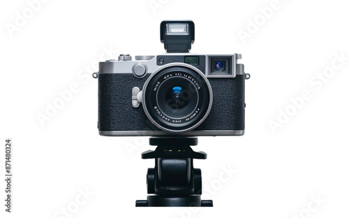 Digital camera isolated on transparent background 