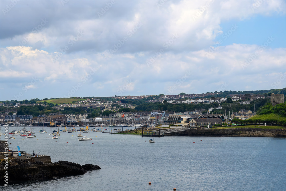 Obraz premium View of Cattewater Harbour Plymouth Devon England