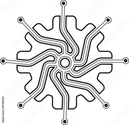 Certainly! Here's a popular description: "Blockchain, a decentralized ledger technology, securely records transactions across multiple computers, ensuring transparency and tamper-resistance.