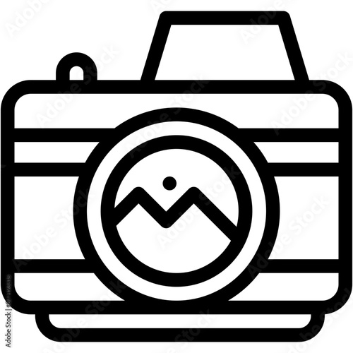  Vector Icon Camera, Photography, Picture, Free Time, Electronics, Image