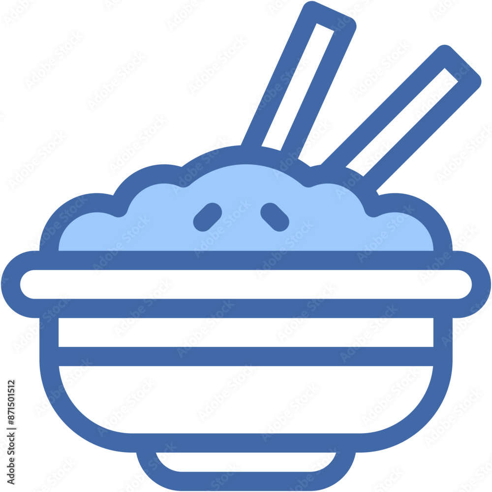 Vector Icon Rice, Sticks, Take Away, Food, Package, Fast Food Vector Icon Rice, Sticks, Take Away, Food, Package, Fast Food
