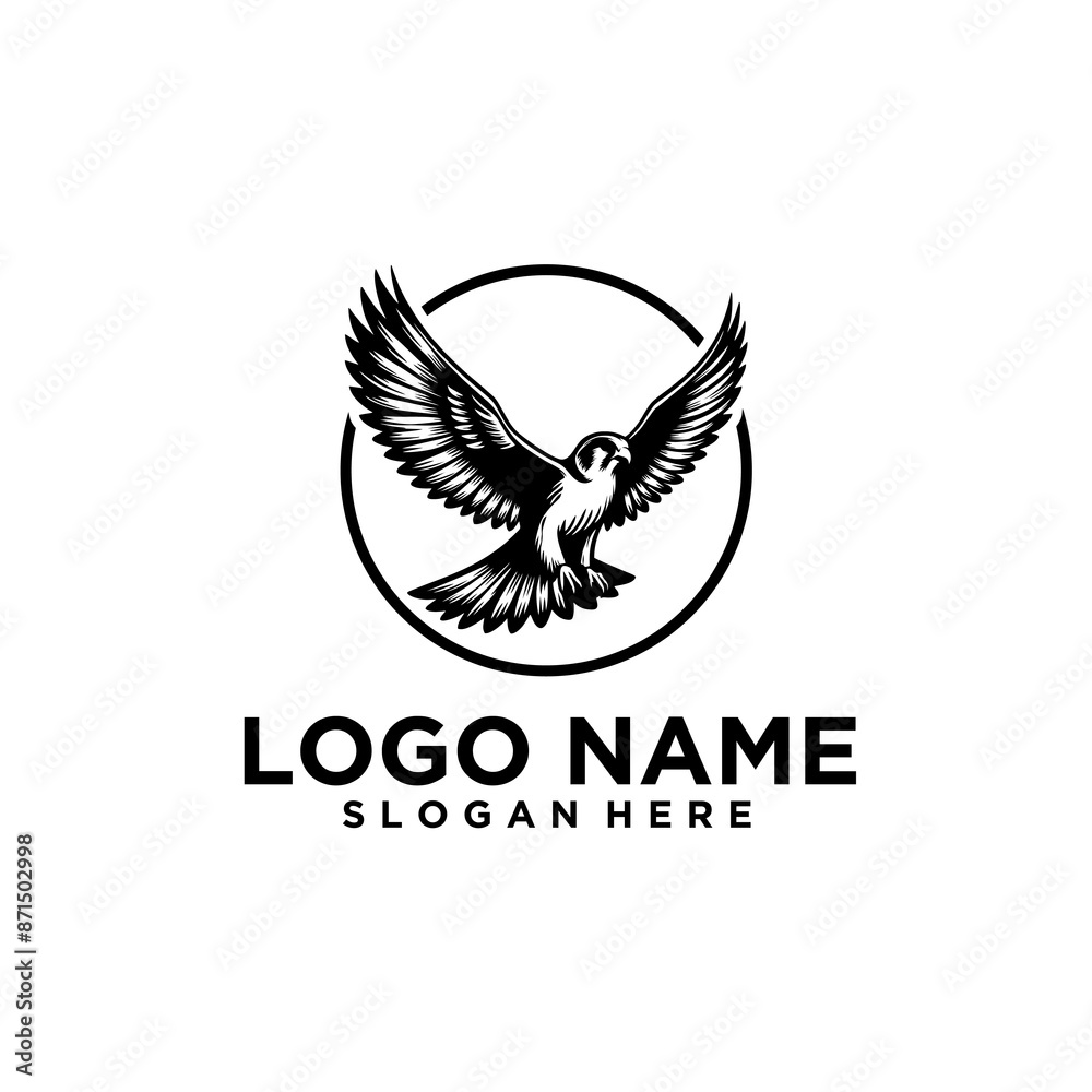 Fototapeta premium Falcon Logo.eps