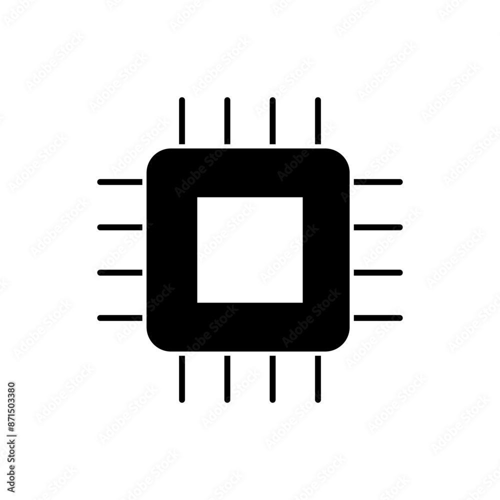 Component Icon. Part, Unit. Electronics Element Symbol - Vector. Component Icon. Part, Unit. Electronics Element Symbol - Vector.