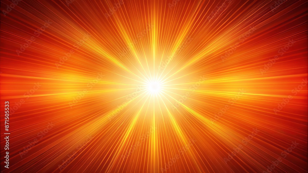 Obraz premium Vibrant red orange gradient background emits warm radiant energy with subtle texture, perfect for eye-catching graphics, posters, and digital designs.