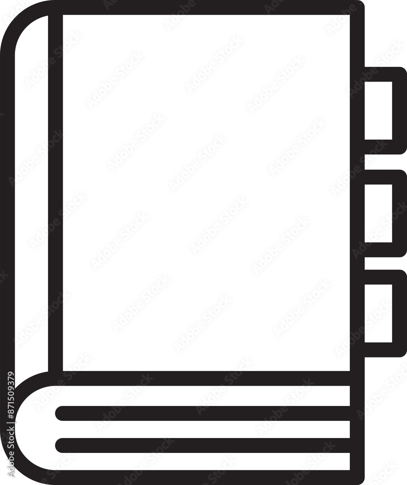 Book Line Icon Illustration
Book Line Icon Illustration