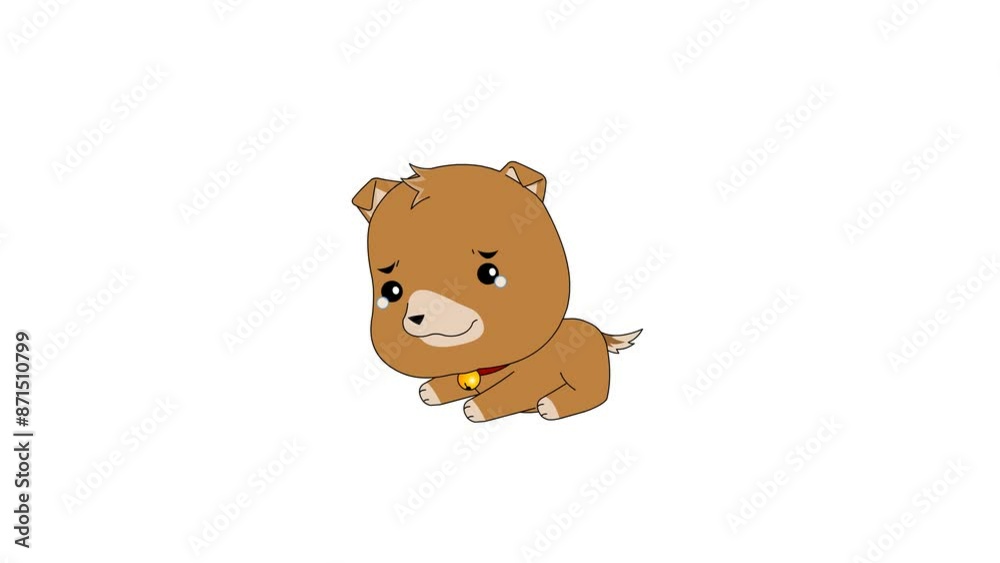 Animated Cute Puppy Crying Animated Cute Puppy Crying