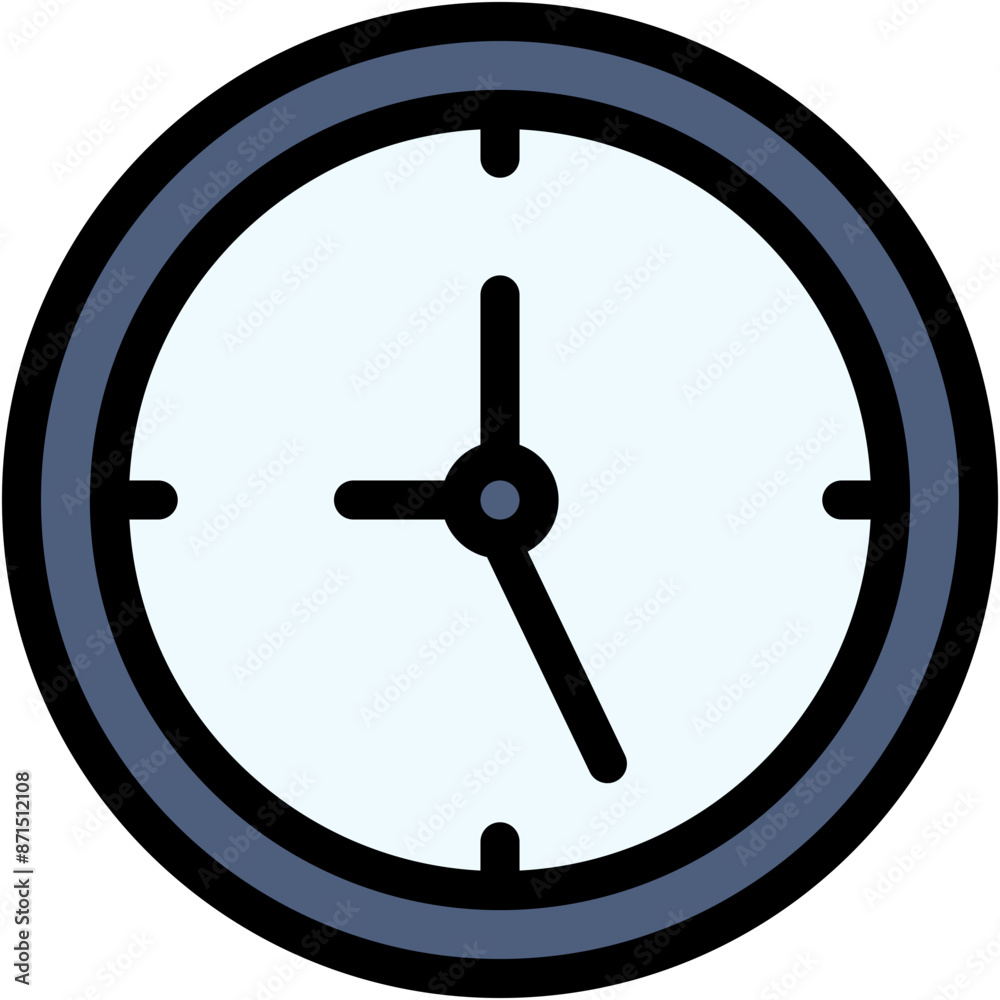 Vector Icon Clock, Time, Time And Date, Hour, Clock Vector Icon Clock, Time, Time And Date, Hour, Clock