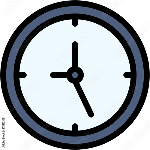 Vector Icon Clock, Time, Time And Date, Hour, Clock