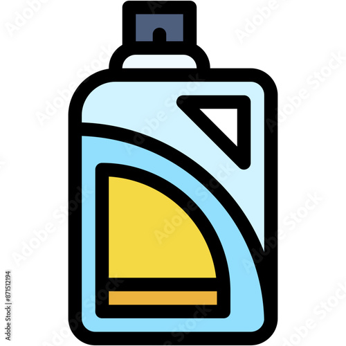 Wallpaper Mural Vector Icon Softener, Laundry, Furniture And Household, Housekeeping, Miscellaneous Torontodigital.ca