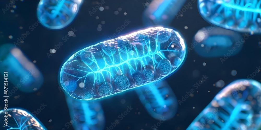 Mitochondria The Powerhouses of Cells. Concept Cell Biology, Organelles ...