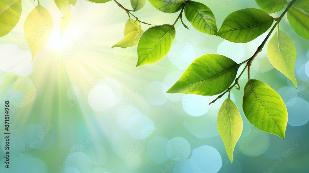 Bright blue spring sky background with warm sunny glow for design projects. Bright blue spring sky background with warm sunny glow for design projects.