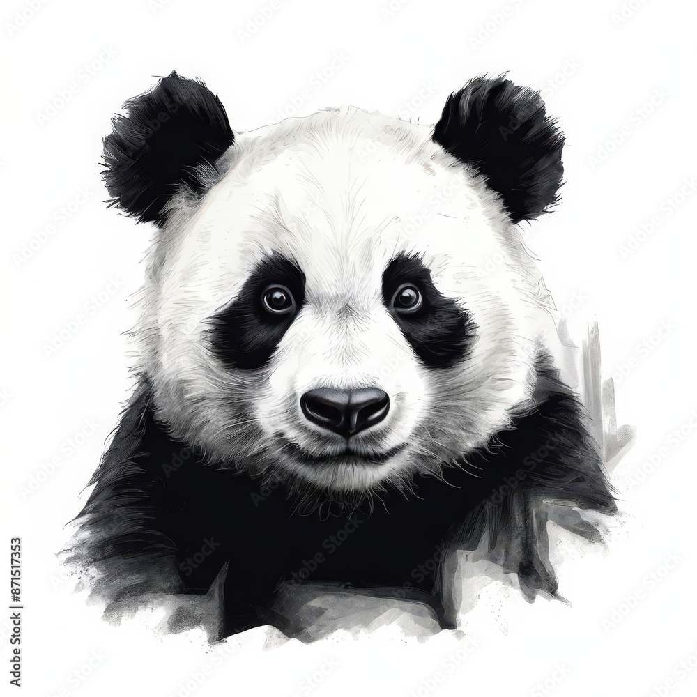 Obraz premium the AI Image Generator, Adorable Panda Bear